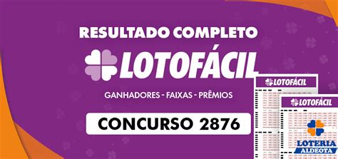 lotofácil 2876,Mais